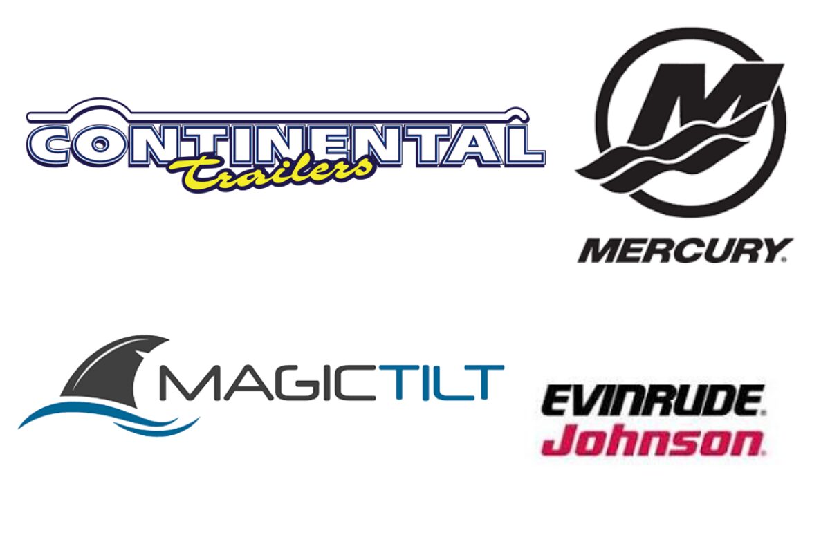 MagicTilt™, Evinrude-Johnson™, Mercury™, Continental Trailer™